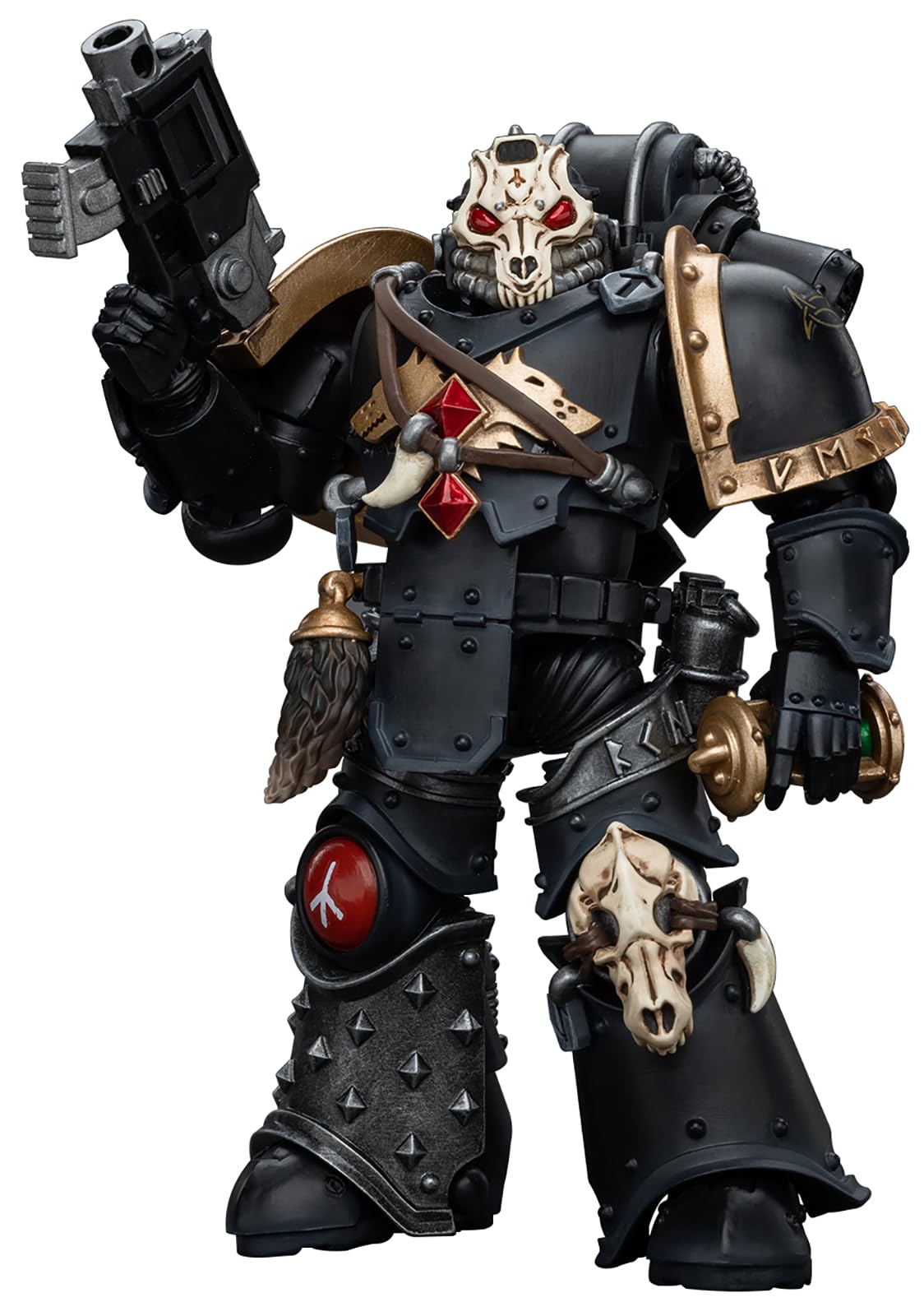 Joytoy Warhammer 40K 1/18 Action Figures, Space Wolves Deathsworn Pack Deathsworn 2 Perfect For Collectors & Decor, Ideal Gift F