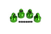 Traxxas Anodized-Aluminum GTX Shock Caps Accessories/Tools, Green