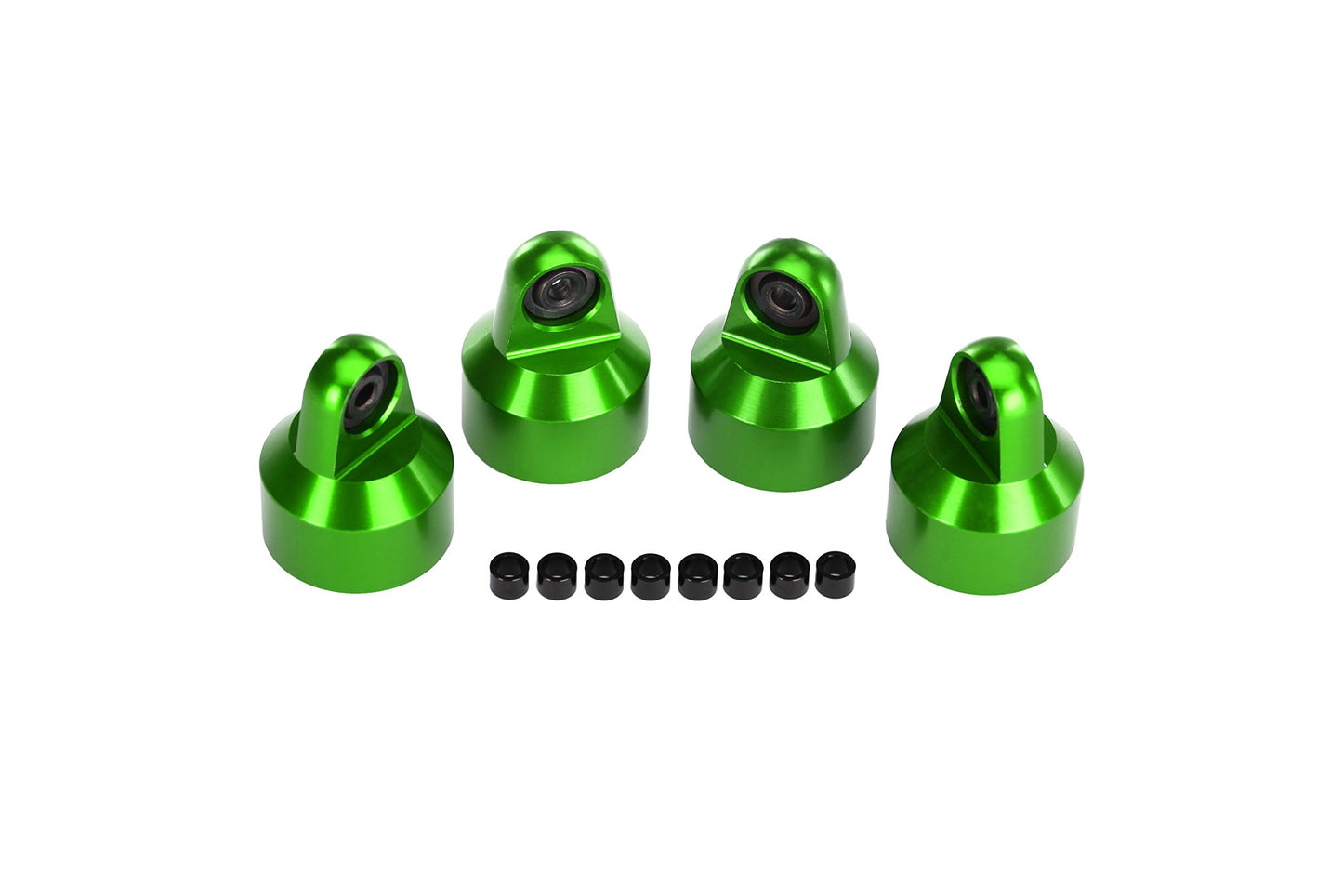 Traxxas Anodized-Aluminum GTX Shock Caps Accessories/Tools, Green