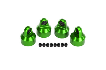 Traxxas Anodized-Aluminum GTX Shock Caps Accessories/Tools, Green
