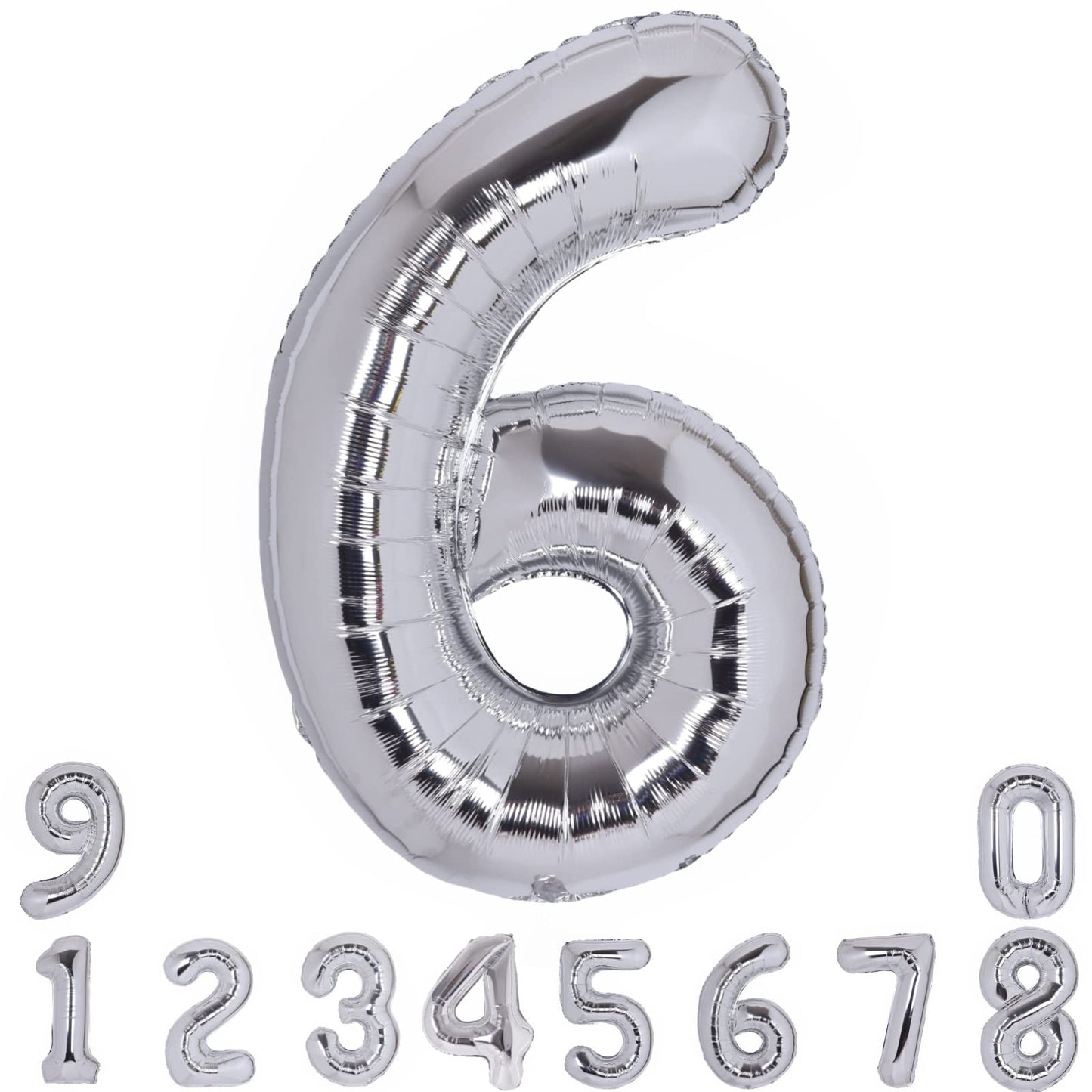 40 Inch Number 26 Balloon Silver Jumbo Giant Big Large Number 26 Foil Mylar Silver Balloons 62Th Birthday Party Anniversary Deco