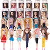 Liberty Imports 12 Pack: American Fashion Beauty Dolls In Individual Boxes - 10' Girls Runway Divas Multipack Toys Bundle Bulk Party Favors Supplies (10')