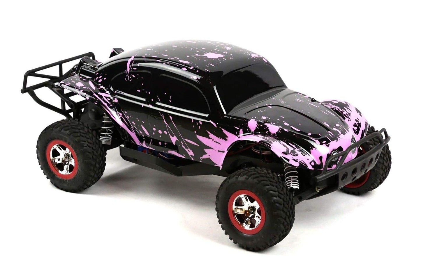 SummitLink Custom Body Muddy Pink Over Black Compatible for 1/10 Scale RC Car or Truck (Truck not Included) SSB-BP-04