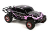 SummitLink Custom Body Muddy Pink Over Black Compatible for 1/10 Scale RC Car or Truck (Truck not Included) SSB-BP-04