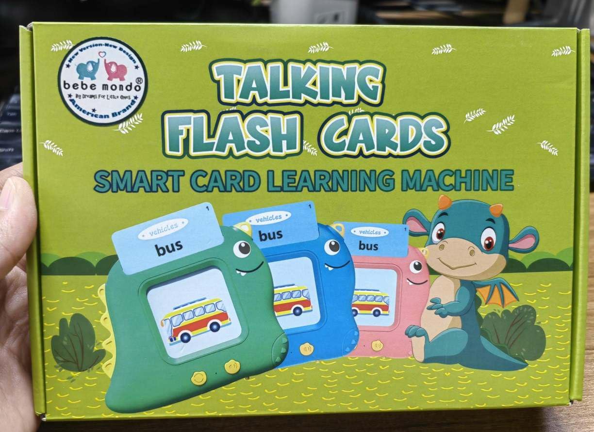 Montessori Toys For 1 2 3 Year Old, Talking Flash Cards For Toddlers, 1 Year Old Boy Girl Birthday Gift, 224 Sight Words Cards,A