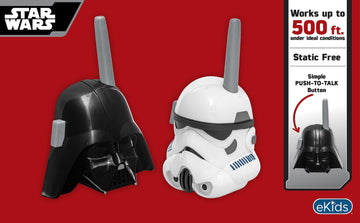 Ekids Star Wars Darth Vader And Storm Trooper Walkie Talkies For Kids