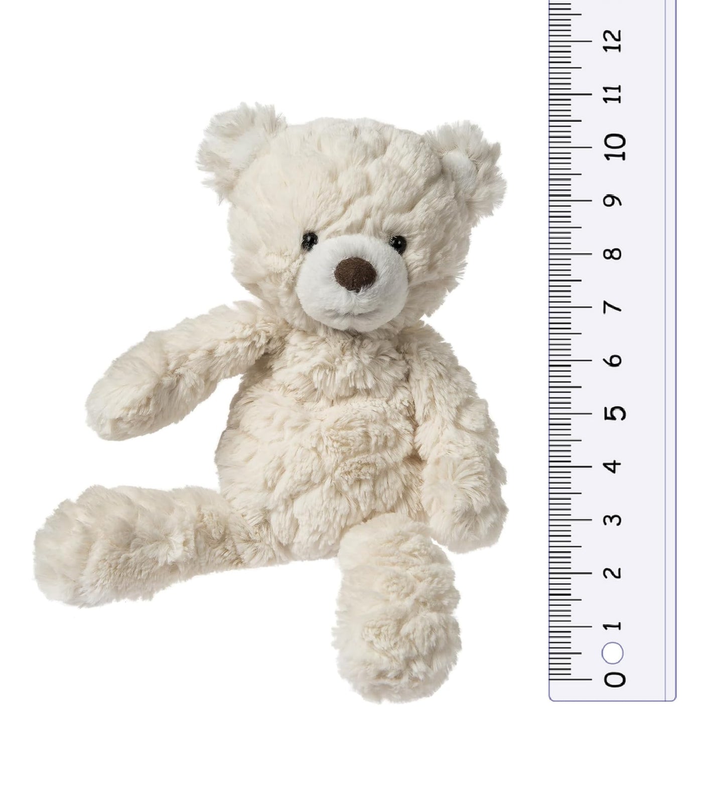 Mary Meyer Putty Bear Small Teddy Bear Soft Toy, Cream, Polyester, Model 53370