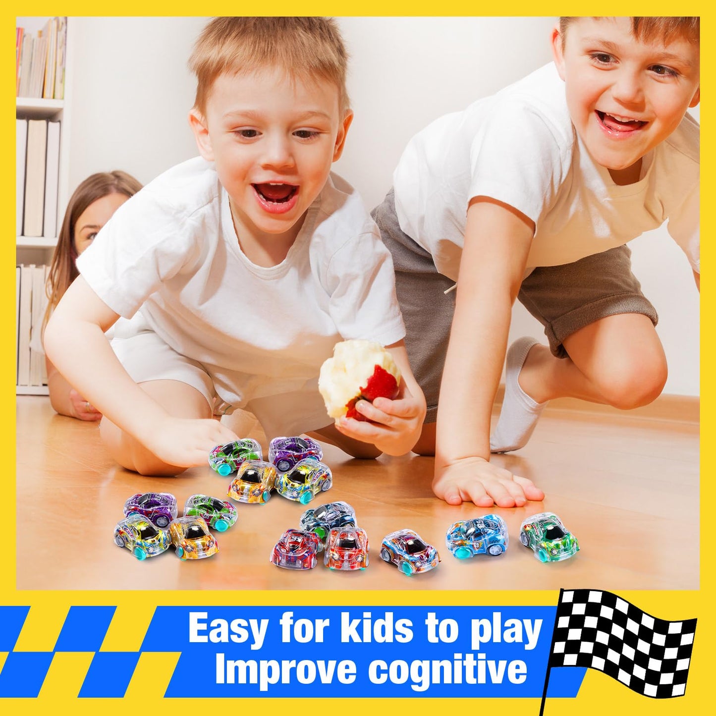 Arrowbash 100 Pack Mini Pull Back Car For Party Favors Mini Race Pull Back Toys Car Birthday Goodie Bag Fillers Christmas Stocki