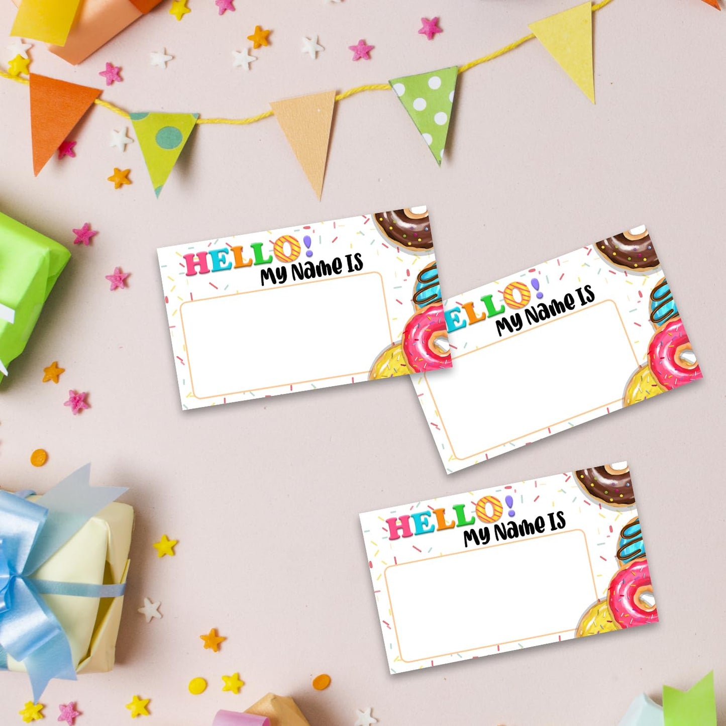 What Is Your Donut Name Game, Game Sign And 30 Cards, Donut Birthday Party Sign For Girls, Wedding, Anniversary, Holiday Activit
