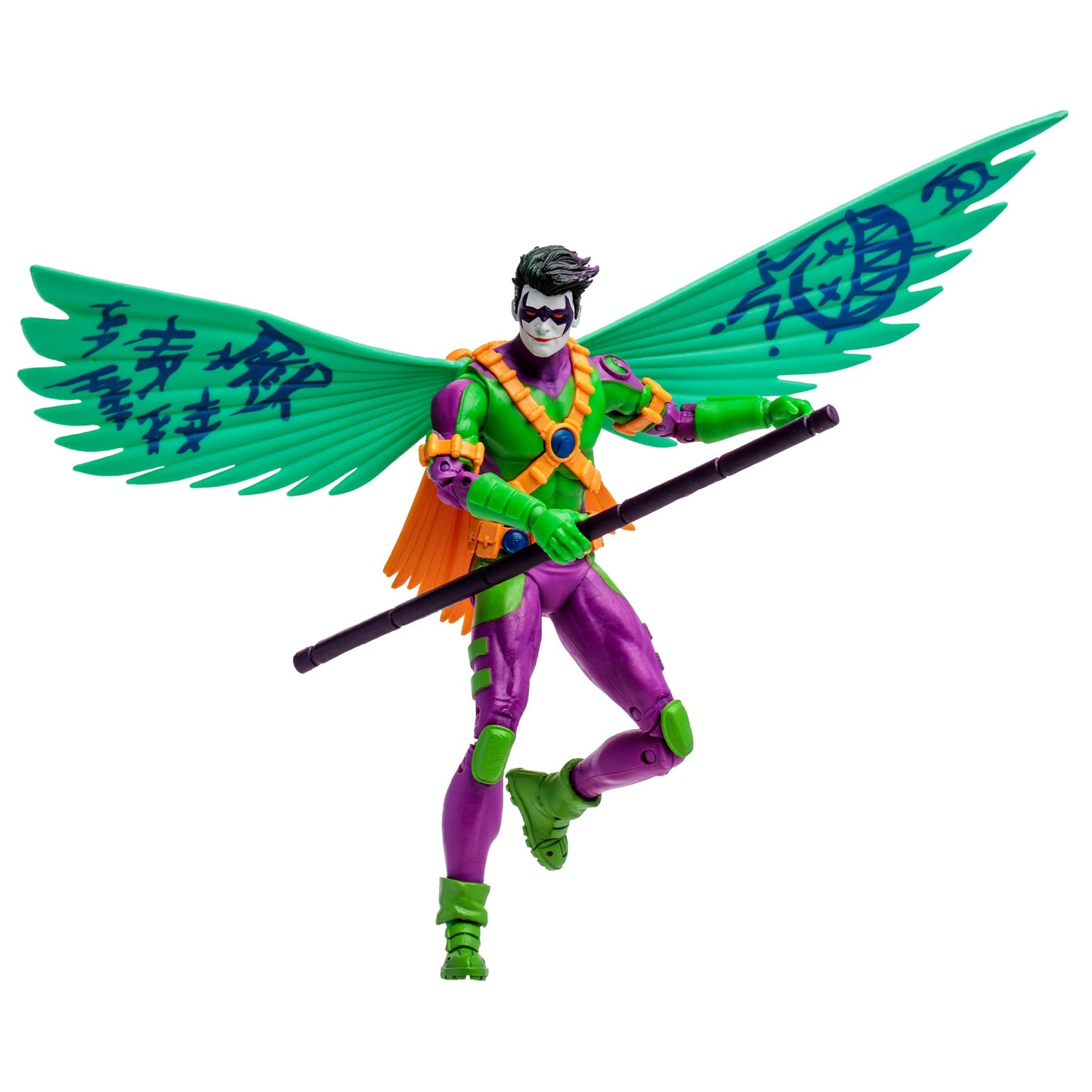 Mcfarlane Toys - Dc Multiverse Red Robin (Jokerized) Gold Label, 7In Action Figure