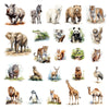 CHEFAN Jungle Animal Felt Board Story Pieces, Flannel Figures Precut Graph Wild Zoo Animals Themed for Preschool Early Learning
