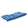 Big Joe Kona No Inflation Needed Pool Lounger With Headrest, Blurred Blue Double Sided Mesh, 5.5Ft Big