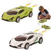 Johehe 2 Pack Race Cars Pull Back, Push Go Inertial Drift Car Models For Toddlers - 3+ Year Old Toys For Kids Ages 4-8 - Perfect