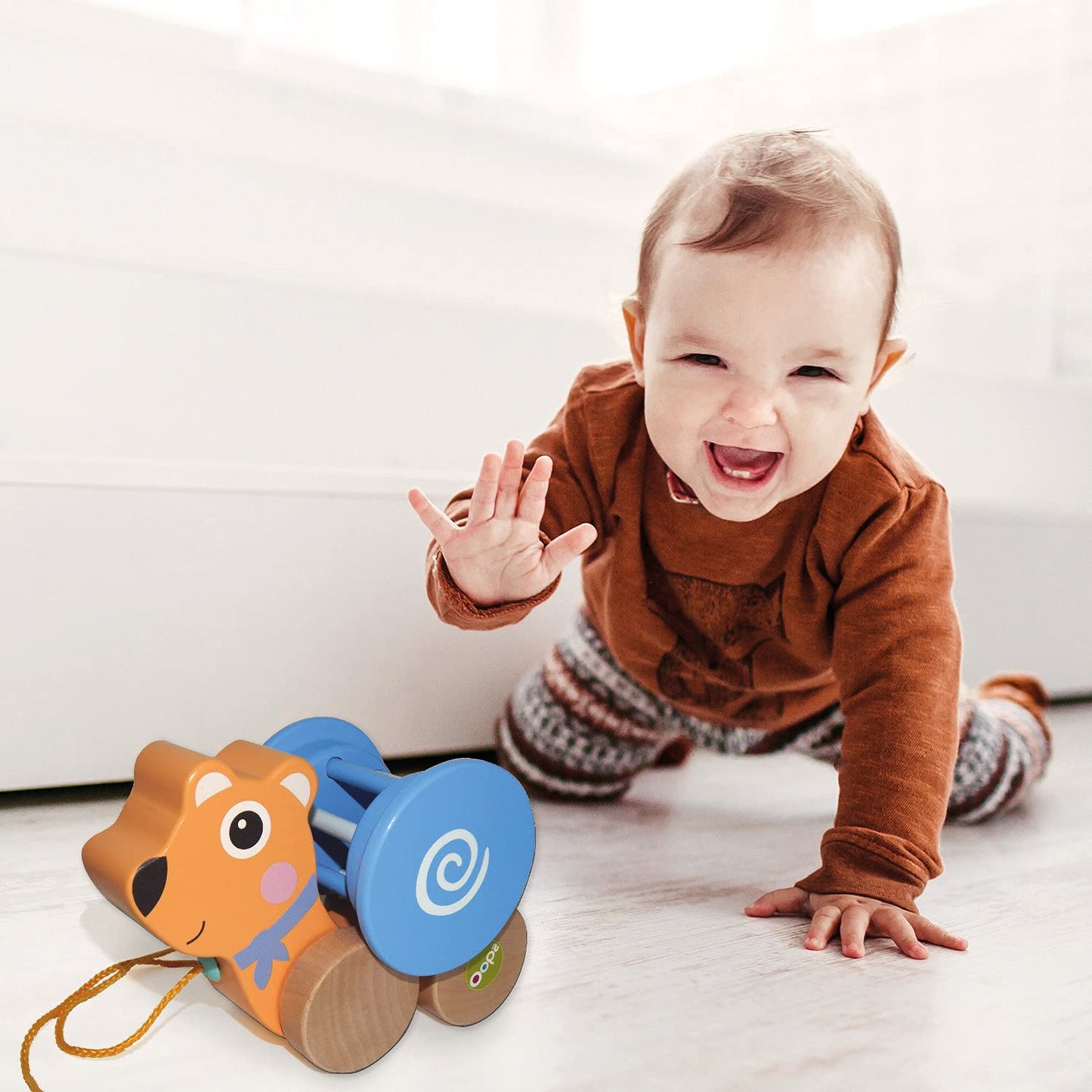 Pull Toy | Oops® | Pull & Fun Toddler Toy, Bear