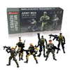 MQSTARSRISE Army Men Toy Set for Boys 4-7 Army Men Action Figure Military Toy Playset US Army Men and SWAT Team with Military Action Figures Easter Gift for Boys Age 4-7 6-8