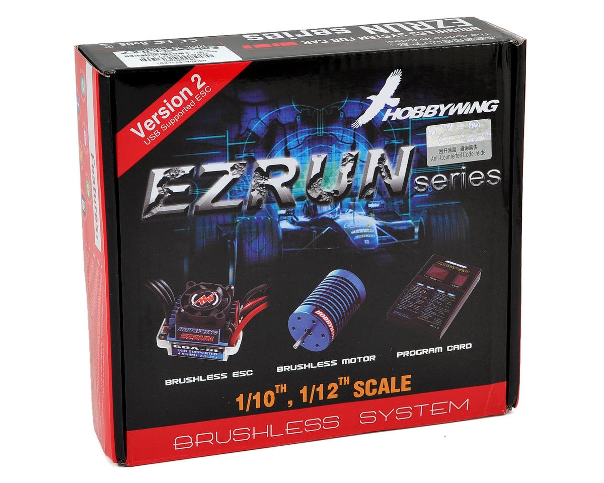 HobbyWing A2 Combo Digital LED Program Card - Large, Black, Plastic, Model HWI81030010