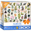 Eurographics Yoga Kittens Puzzle