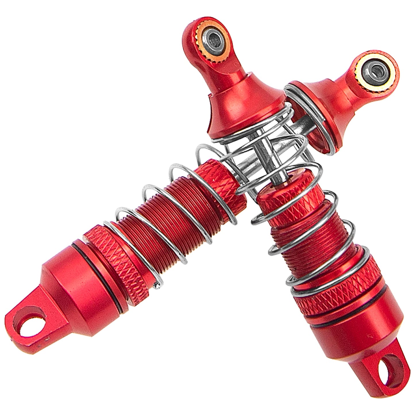 4Pack Vgoohobby Shock Absorber Front Rear Damper Suspension Compatible With 1/18 Losi Mini T 2.0 Mini-B 2Wd Rc Stadium Upgrade P
