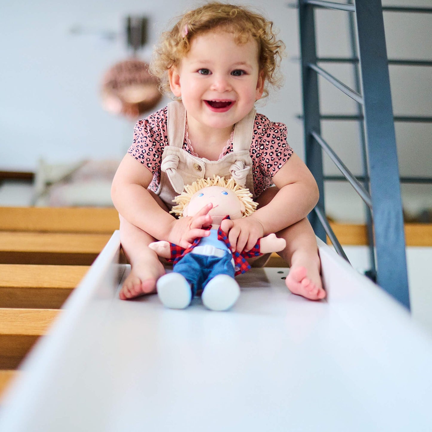 Haba Nick 12' Soft Doll - Baby Boy Doll With Blonde Hair And Blue Eyes (Machine Washable) Perfect Plush Toy For 18 Months & Up