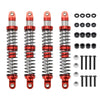RCAWD 100mm Shock Absorber Damper Universal for a lot of 1/10 RC Cars, Full Aluminum RC Shock Upgrades, 7075 Adjustable Shocks w