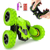 SGILE RC Stunt Car Toy Gift, 4WD Remote Control Car with 2 Sided 360 Rotating Rc Car for Kids Girls Boys Age 6 7 8 12, Red