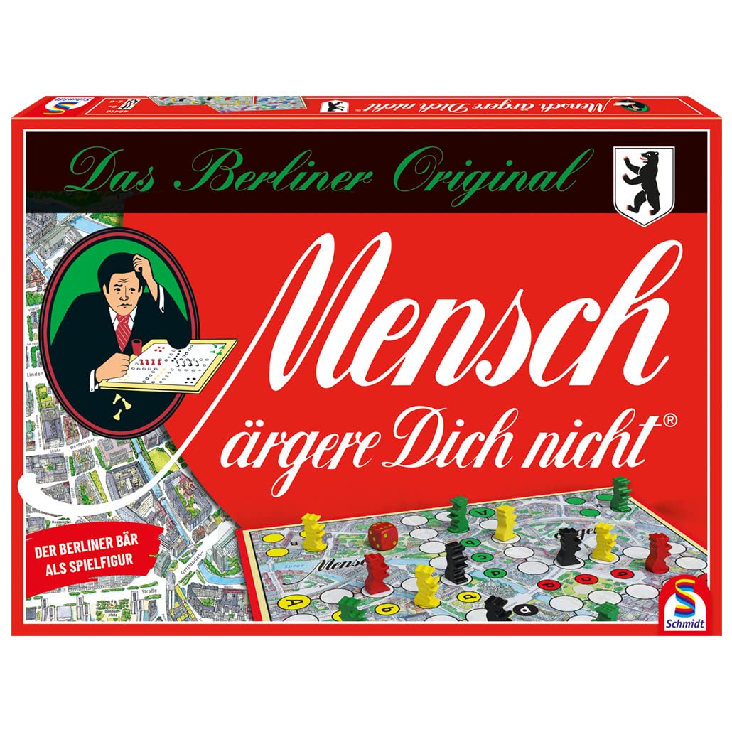 Schmidt Spiele 49418 - Mensch rgere Dich Nicht Berlin Special Edition