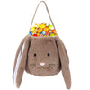 Xinblueco Plush Easter Bunny Basket Easter Buckets With Long Plush Ear Personalized Egg Hunting Easter Bags,Bunnyeaster Tote Bag