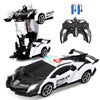 Blackma Remote Control Car - Transform, One-Button Deformation & 360Rotating Drifting, Transform Robot RC Car with LED Light, To