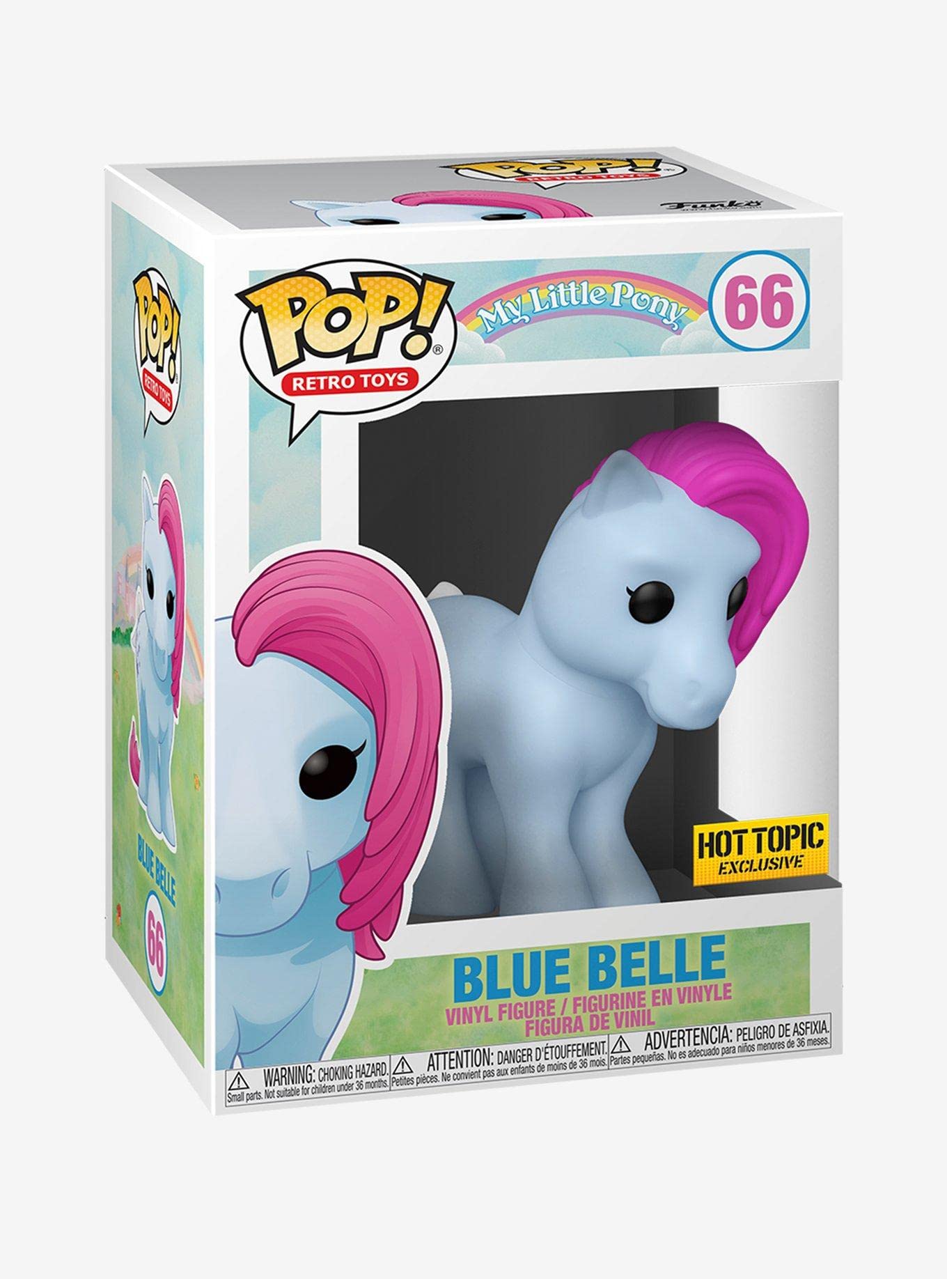 Funko Pop! Retro Toys Mlp #66 - Blue Belle Exclusive