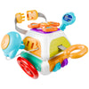 iPlay, iLearn 10-in-1 Baby Busy Board Cube, Montessori Sensory Toy for Toddlers, Medium Size, Plastic, Ideal for Ages 1-3