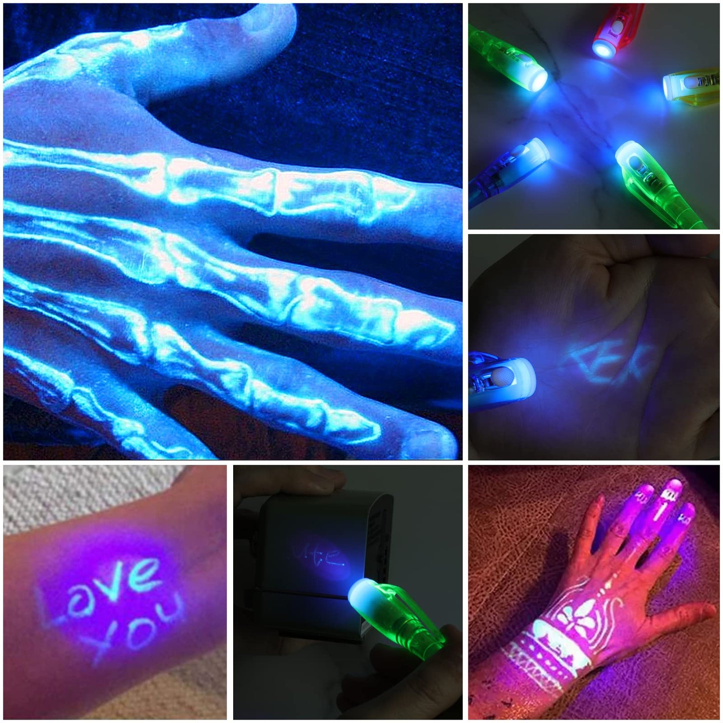 Enjocases 20 Pieces Invisible Ink Pen With Uv Light Spy Pen Magic Marker For Kids Party Favors Ideas Gifts Easter Day Halloween