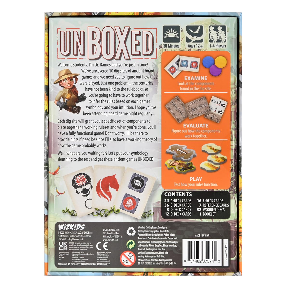 Wizkids Unboxed Board Game