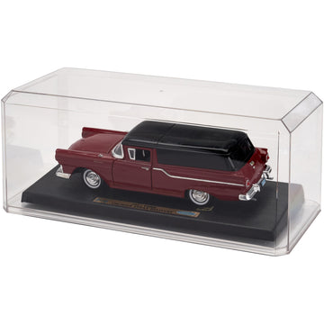 Pioneer Plastics 576C Clear Plastic Display Case For Large 1:18 Scale Cars, 15.5'' W X 7'' D X 6'' H (Mailer Box)