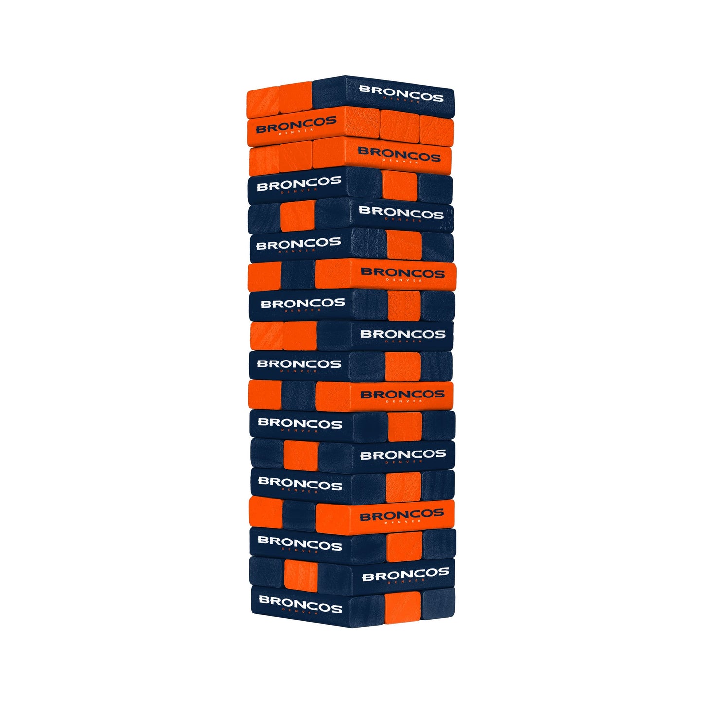 FOCO unisex mature-themed NFL Team Logo Stackable Blocks Game Team Color 9-227 US