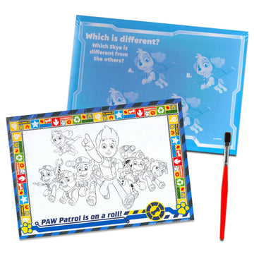 Bendon Paw Patrol Imagine Ink Coloring Book Set - Reusable Painting Book with Brush, Activity Set for Kids