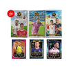 Soccer Trading Cards 2025 | 6 Packs - 48 Collectible Cards for Fans Mystery Cards Packs Contain Random enhanced Cards in Each Set - Try & Collect Them All - Great Gift!
