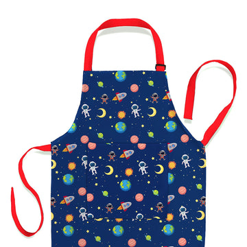 Nomsum, Art Smock, Kids Apron For Crafts, Painting And Cooking, Ages 3-5, Space, Toddler 3-5 Years