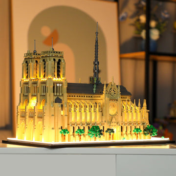 Briksmax 2.0 Light Kit For Lego-21061 Notre Dame Cathedral With Remote Control-Innovative Led Lighting Compatible With Lego Arch