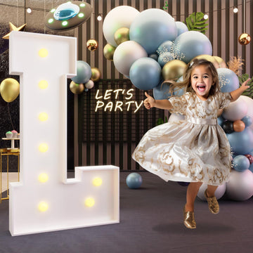 Imprsv Marquee Light Up Letters, 3Ft Marquee Letters For Birthday Baby Shower Wedding Decorations Light Up Letters For Engagemen