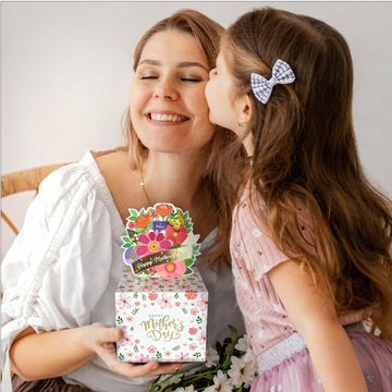 YAOLIGIFT Mothers Day Gifts Money Box for Cash Gift, Surprise Explosion Gift for Mom, DIY Money Holder for Cash with Pull Out Ca