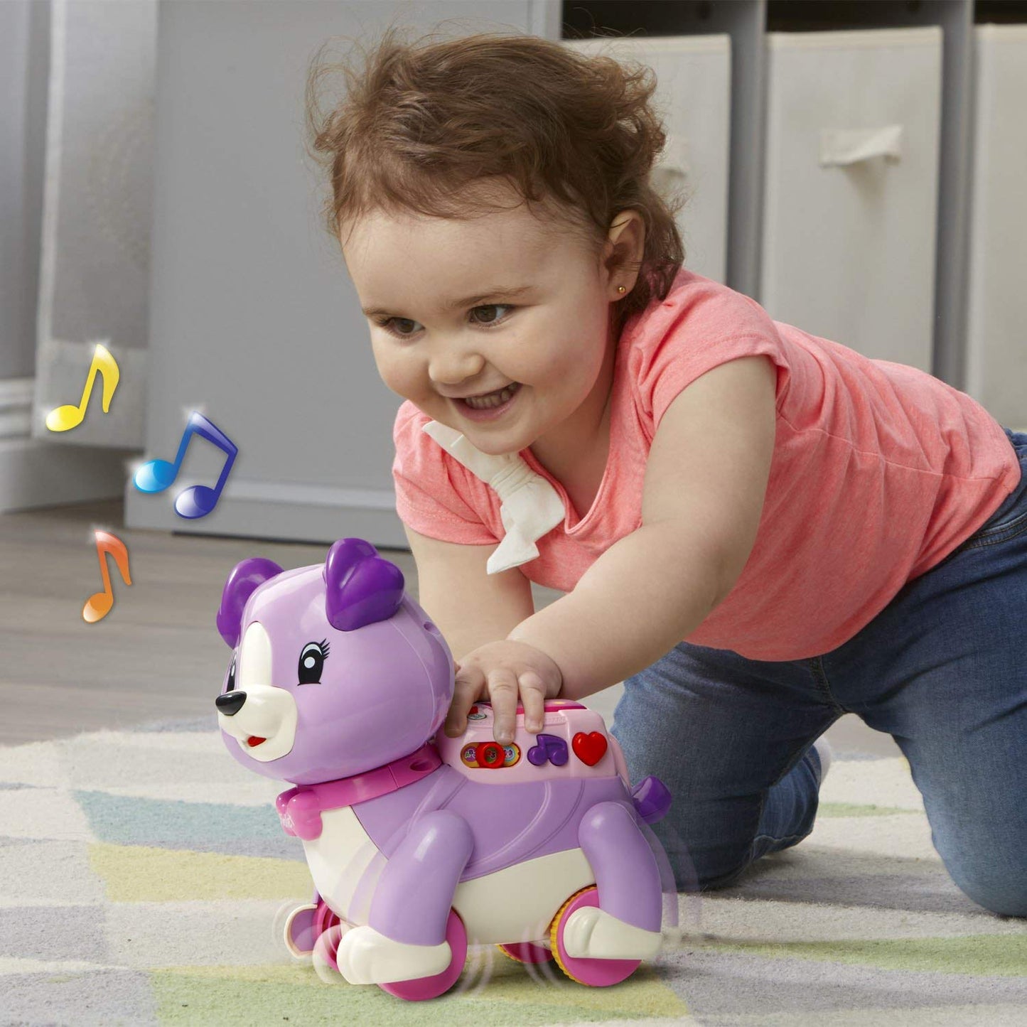 LeapFrog Step and Learn Violet - Plastic Educational Toy, 5.1" x 8.5" x 9.7", Model 80-601260, Violet Color