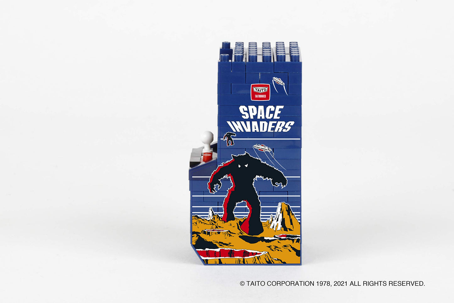 Nanoblock - Space Invaders - Space Invaders Arcade Cabinet, Character Collection Series Building Kit