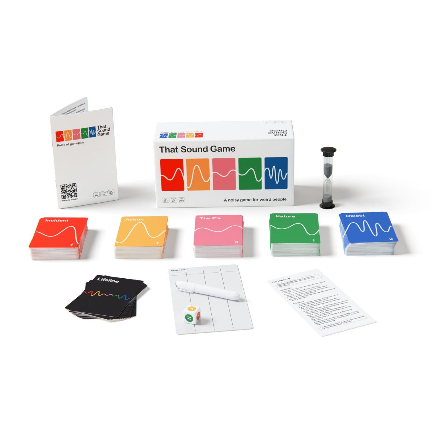 That Sound Game A Noisy Game For Weird People, Party Games For Adults & Teens, Ideal For Family Games Night, College And Birthda