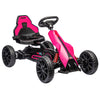 Aosom 12V Electric Go Kart for Kids, Outdoor Ride-On Toy with Forward Backward Drive & Adjustable Speed, Gift for Child 3-8 Year