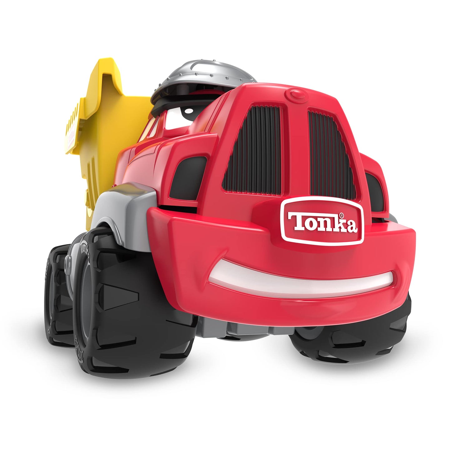 Tonka 06269 Interactive Talking Truck Toy for Toddlers Ages 2+ - Made of Sturdy Plastic with 20+ Sounds, Multicolor