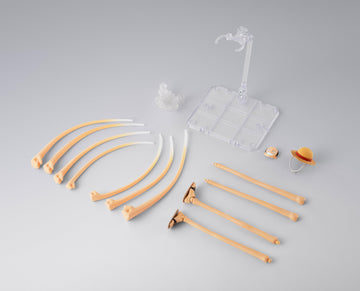 TAMASHII NATIONS - One Piece - Monkey D. Luffy -Romance Dawn- Gum-Gum Option Parts Set, Bandai Spirits S.H.Figuarts Action Figur