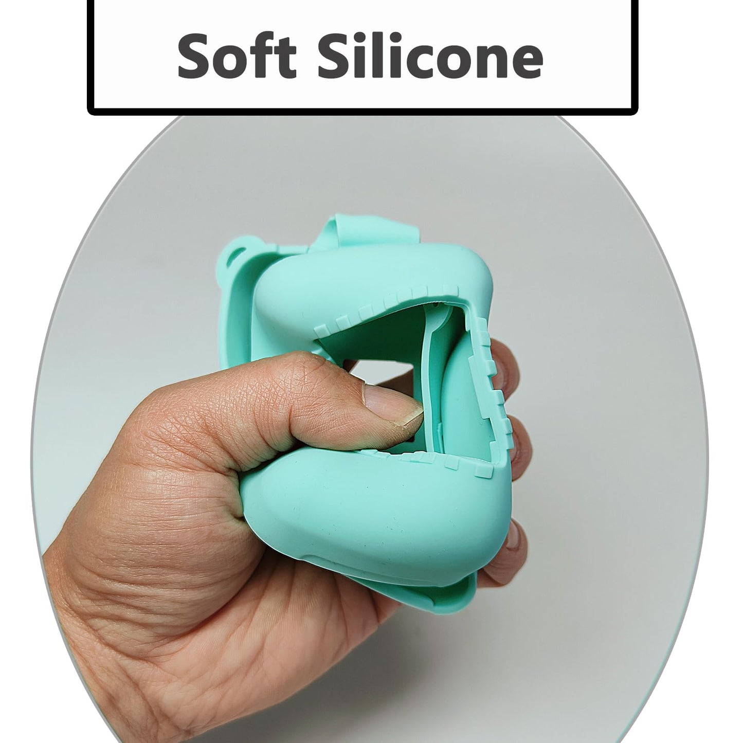 Silicone Cover Case For Bitzee Interactive Toy Digital Pet And Case, Protective Skin Sleeve For Bitzee Virtual Electronic Pets Accessories (Case For Bitzee Original Pet 15 Animals) (Teal)