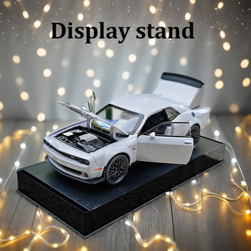 Erbadihago Toy Car Challenger Hellcat 1/32 Alloy Model Car With Light And Sound Collectible Model Cars Pull Back Toy Vehicles Fo