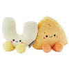 Hallmark 5" Better Together Magnetic Plush Toy - Mac and Cheese Stuffed Animal for Kids, Model 0001KID1605, Perfect Easter Gift