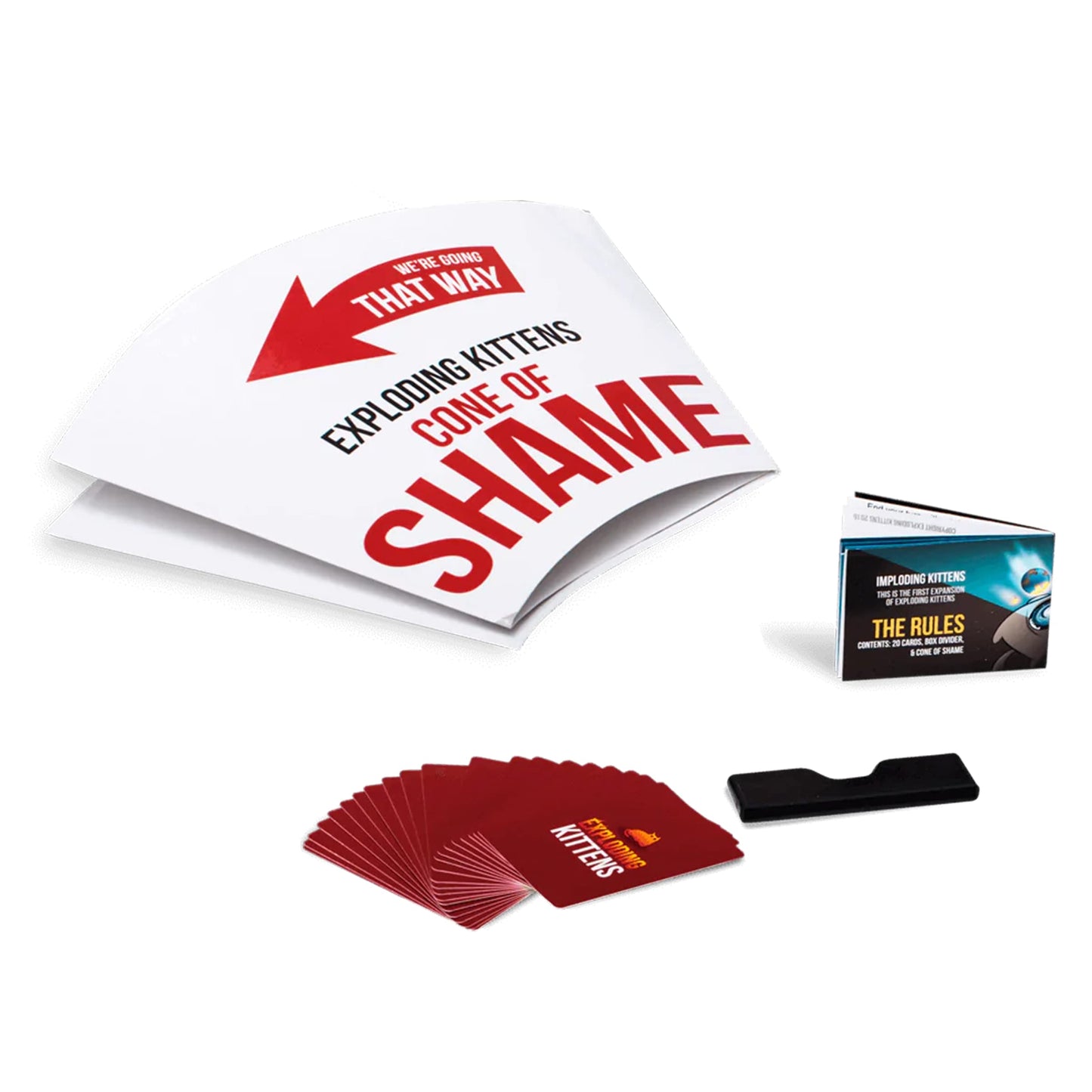 Imploding Kittens Expansion Pack By Exploding Kittens, Original Game Required - 2-5 Players - Ages 7+ - 15 Minutes To Play - Ideal For Party, Family Game Night, Fun For Kids And Adults